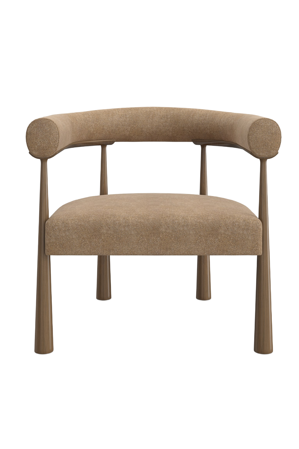 Curved Club Dining Chair | Caracole Bali | Caracole.eu.com