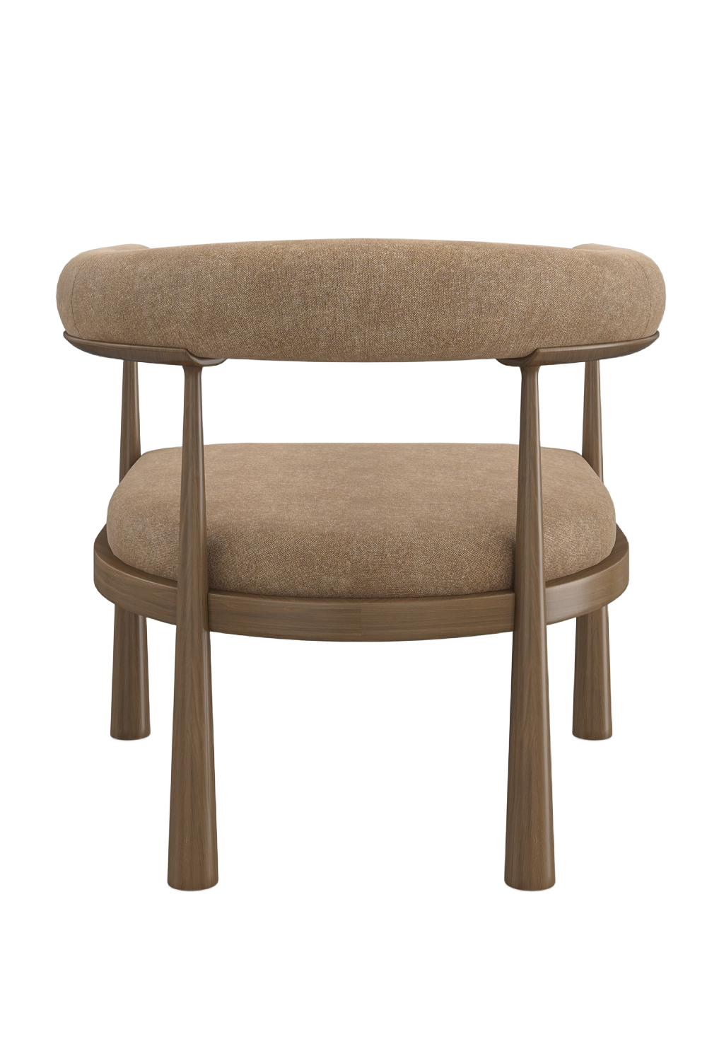 Curved Club Dining Chair | Caracole Bali | Caracole.eu.com
