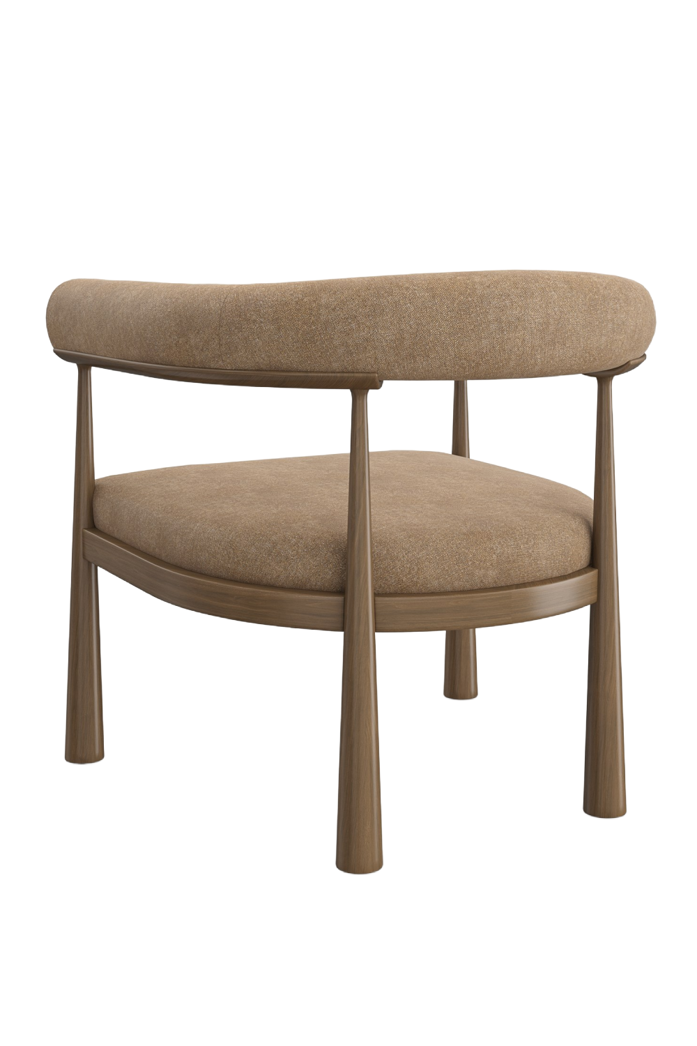 Curved Club Dining Chair | Caracole Bali | Caracole.eu.com