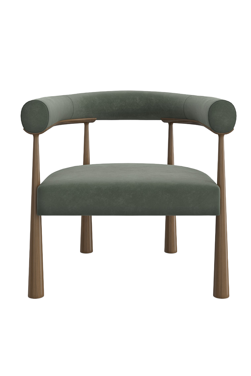Curved Club Dining Chair | Caracole Bali | Caracole.eu.com