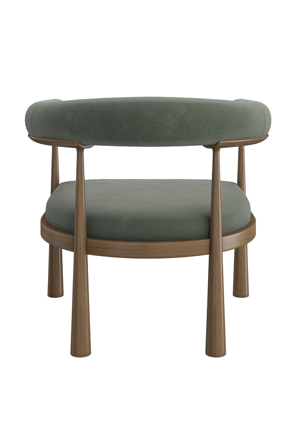 Curved Club Dining Chair | Caracole Bali | Caracole.eu.com