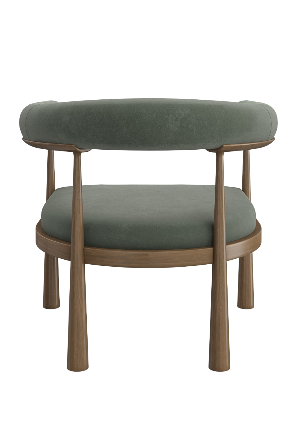 Curved Club Dining Chair | Caracole Bali | Caracole.eu.com