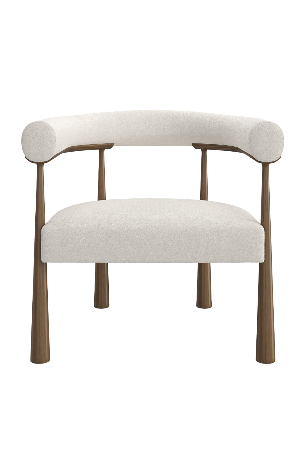 Curved Club Dining Chair | Caracole Bali | Caracole.eu.com
