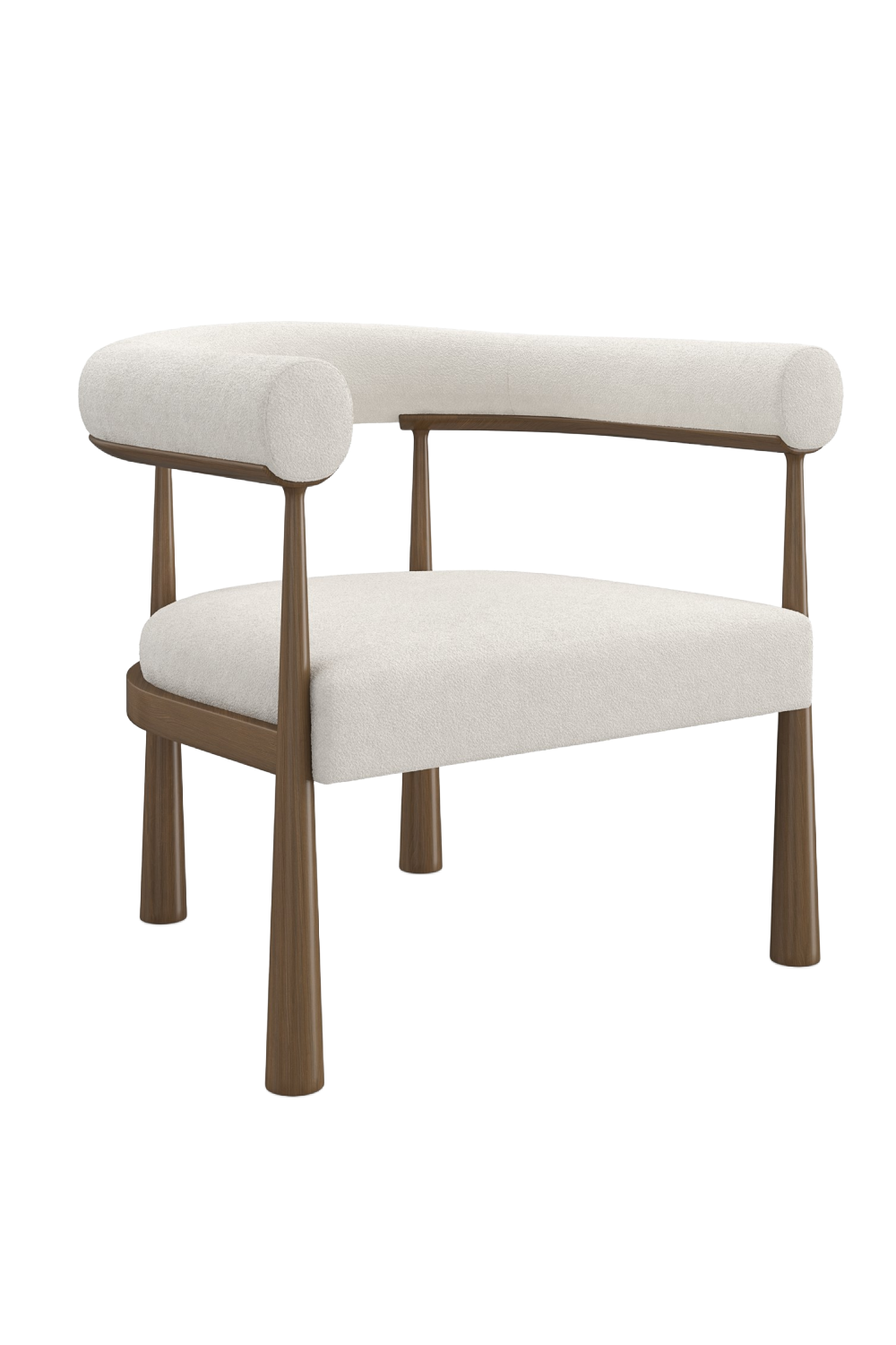 Curved Club Dining Chair | Caracole Bali | Caracole.eu.com