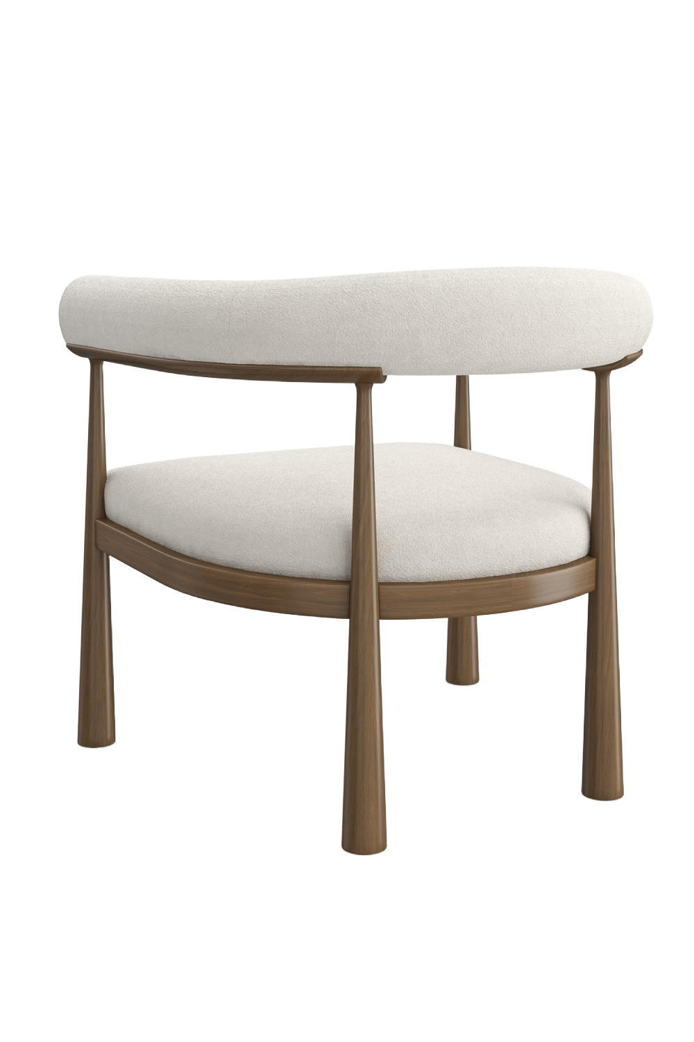 Curved Club Dining Chair | Caracole Bali | Caracole.eu.com