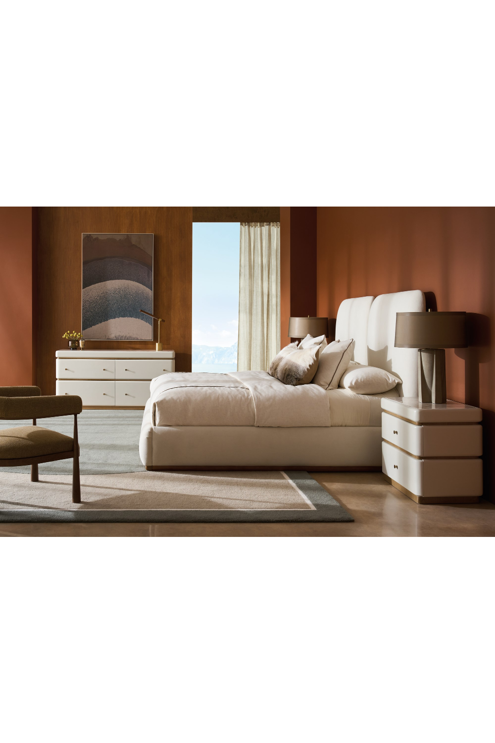 Curved Club Dining Chair | Caracole Bali | Caracole.eu.com