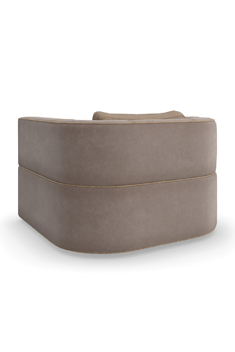 Warm Gray Lounge Chair | Caracole Marbella| Caracole.eu.com