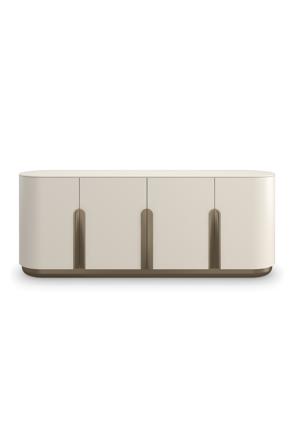 Bronze Hardware 4-Door Sideboard | Caracole Tangier | Caracole.eu.com