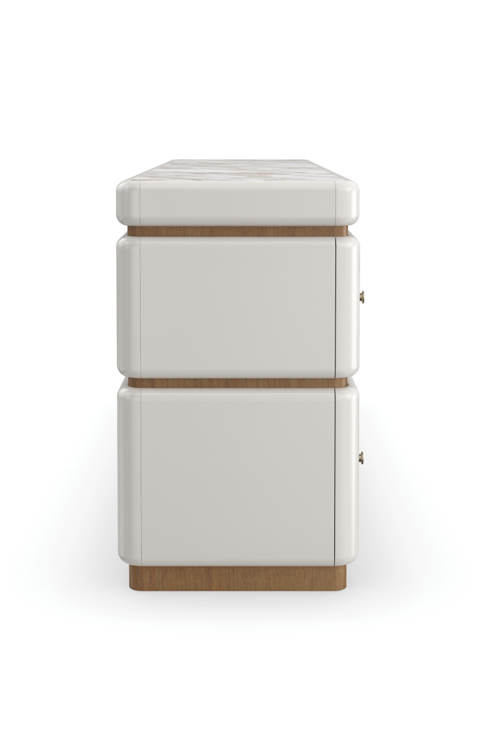 White 4-Drawer Dresser | Caracole Milos | Caracole.eu.com