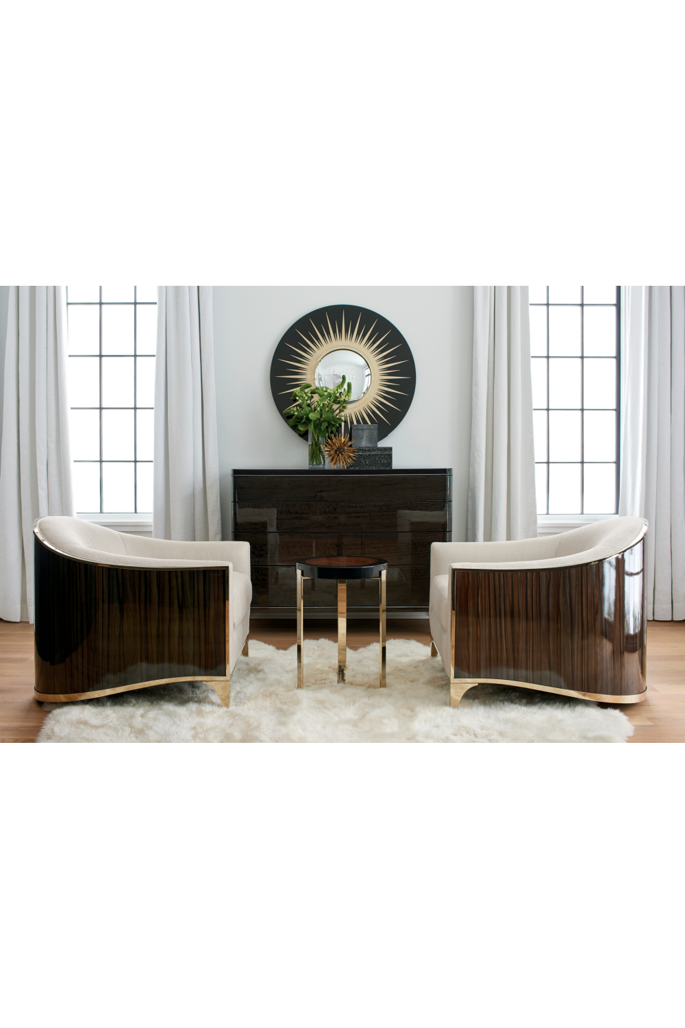 Mid-Century Modern Barrel Chair | Caracole The Svelte | Caracole.eu.com