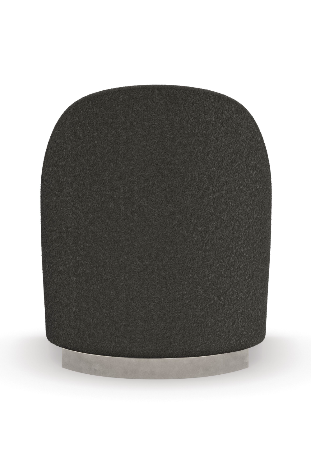 Gray Shearling Lounge Chair | Caracole Act | Caracole.eu.com