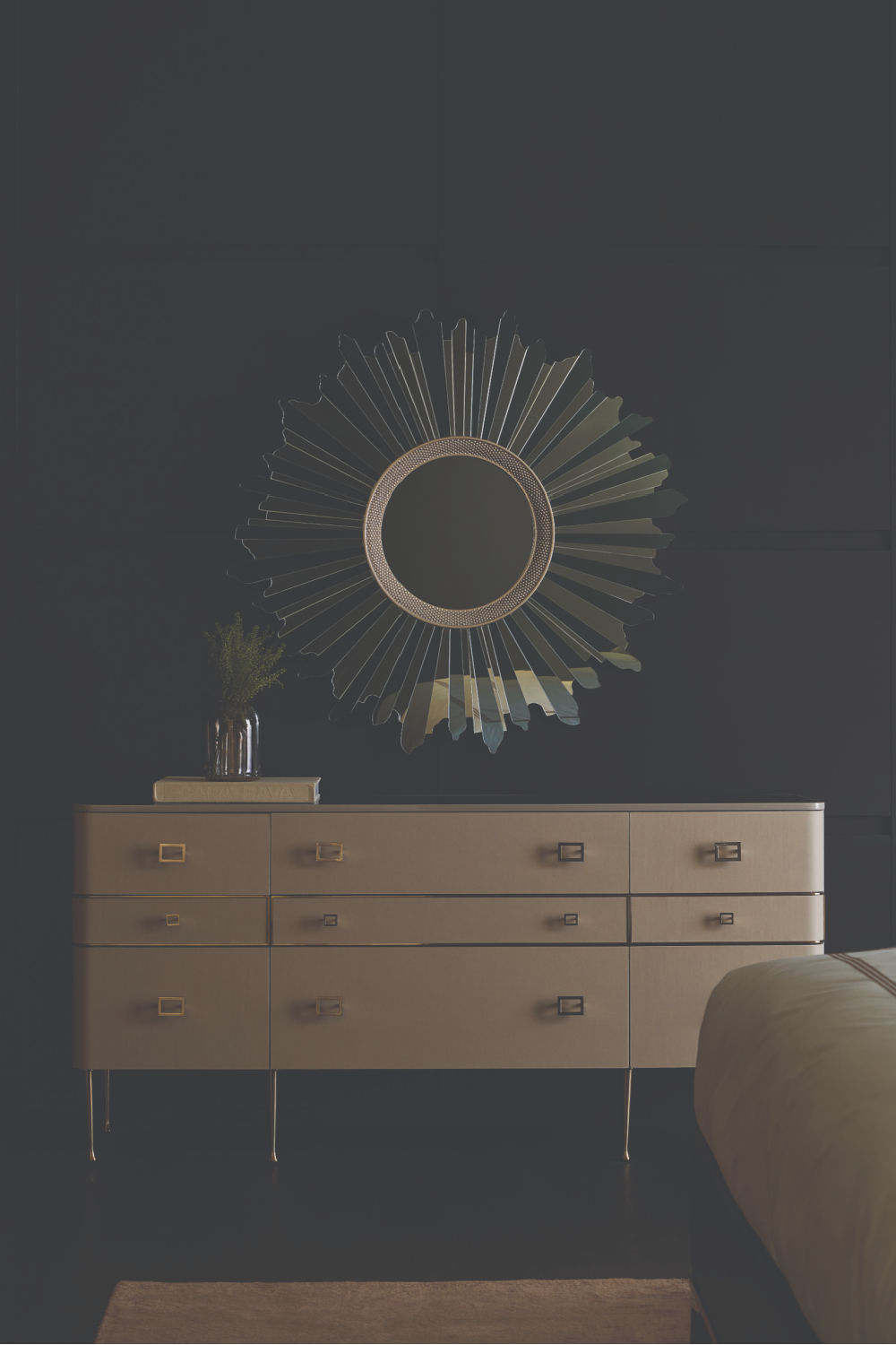 Vegan Leather Dresser | Caracole Curtain Call | Caracole.eu.com