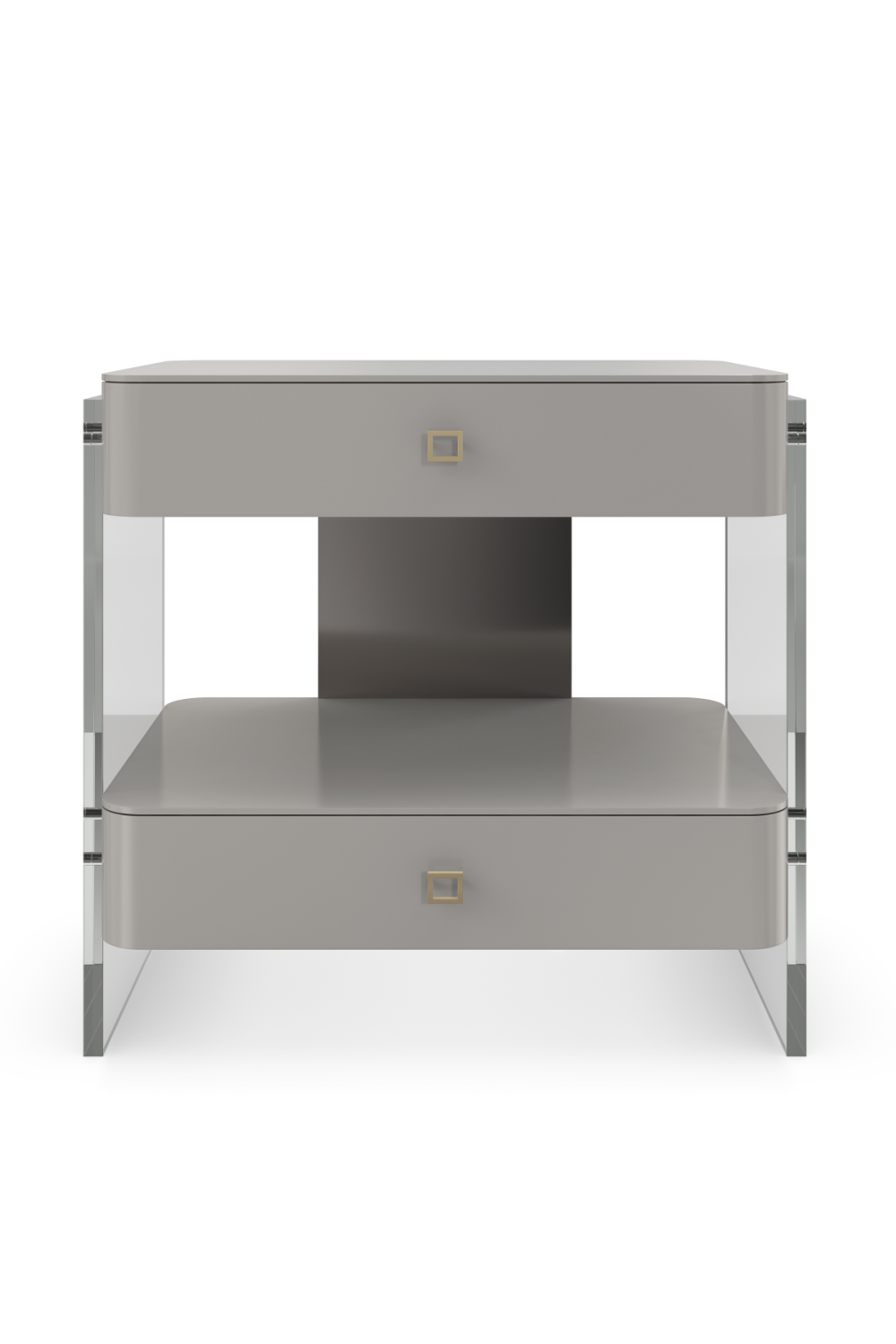 Gray Modern Nightstand | Caracole Opening Night | Oroa.com
