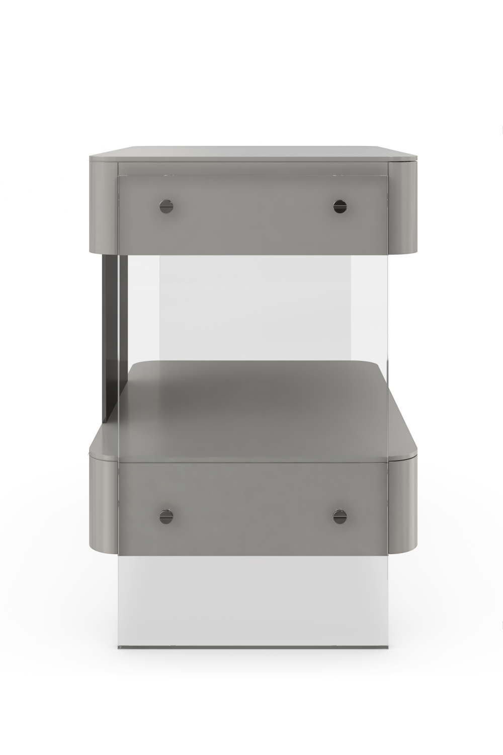 Gray Modern Nightstand | Caracole Opening Night | Oroa.com