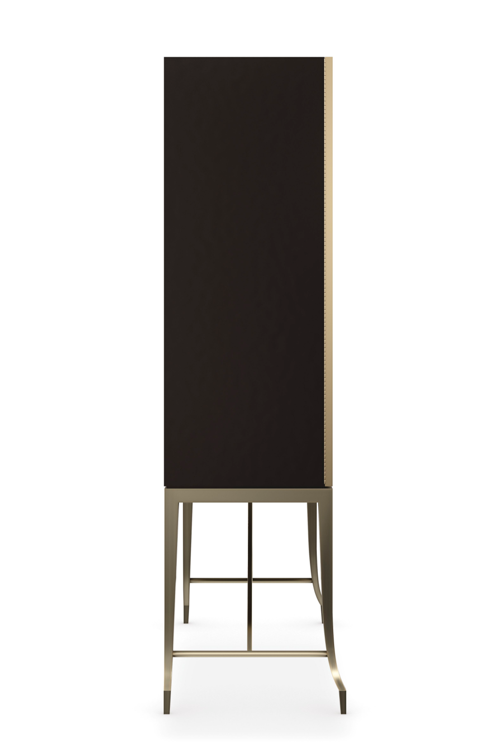 Metallic Modern Bar Cabinet | Caracole Uptown | Caracole.eu.com