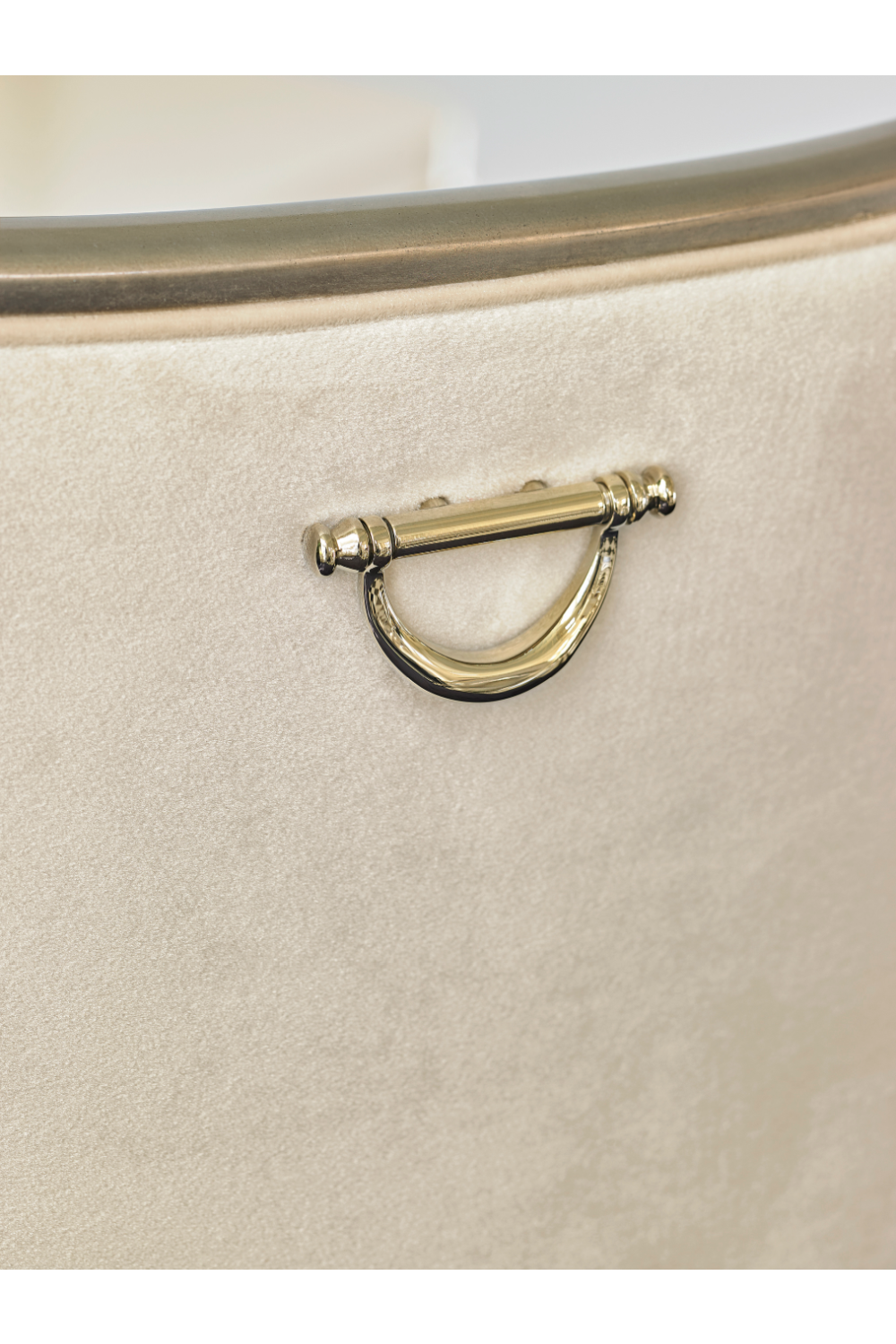 Cream Velvet Dining Chair | Caracole | Caracole.eu.com