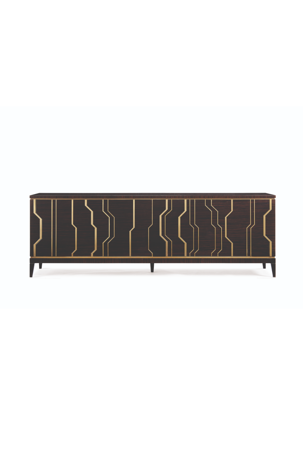 Black Wooden Credenza | Caracole The Skyline | Caracole.eu.com