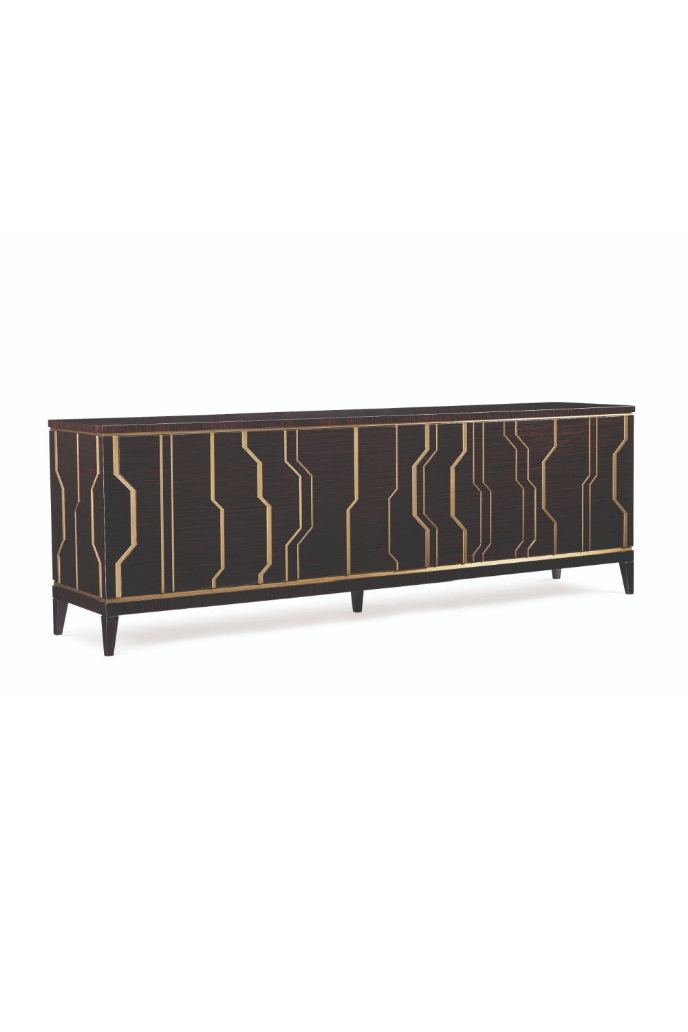 Black Wooden Credenza | Caracole The Skyline | Caracole.eu.com