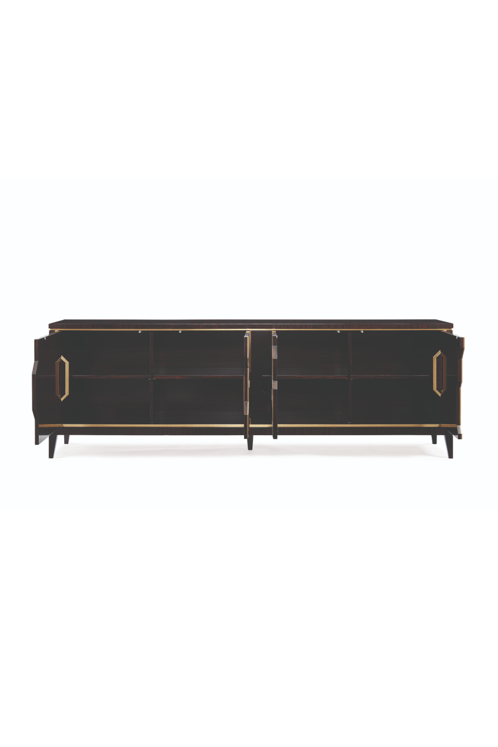 Black Wooden Credenza | Caracole The Skyline | Caracole.eu.com