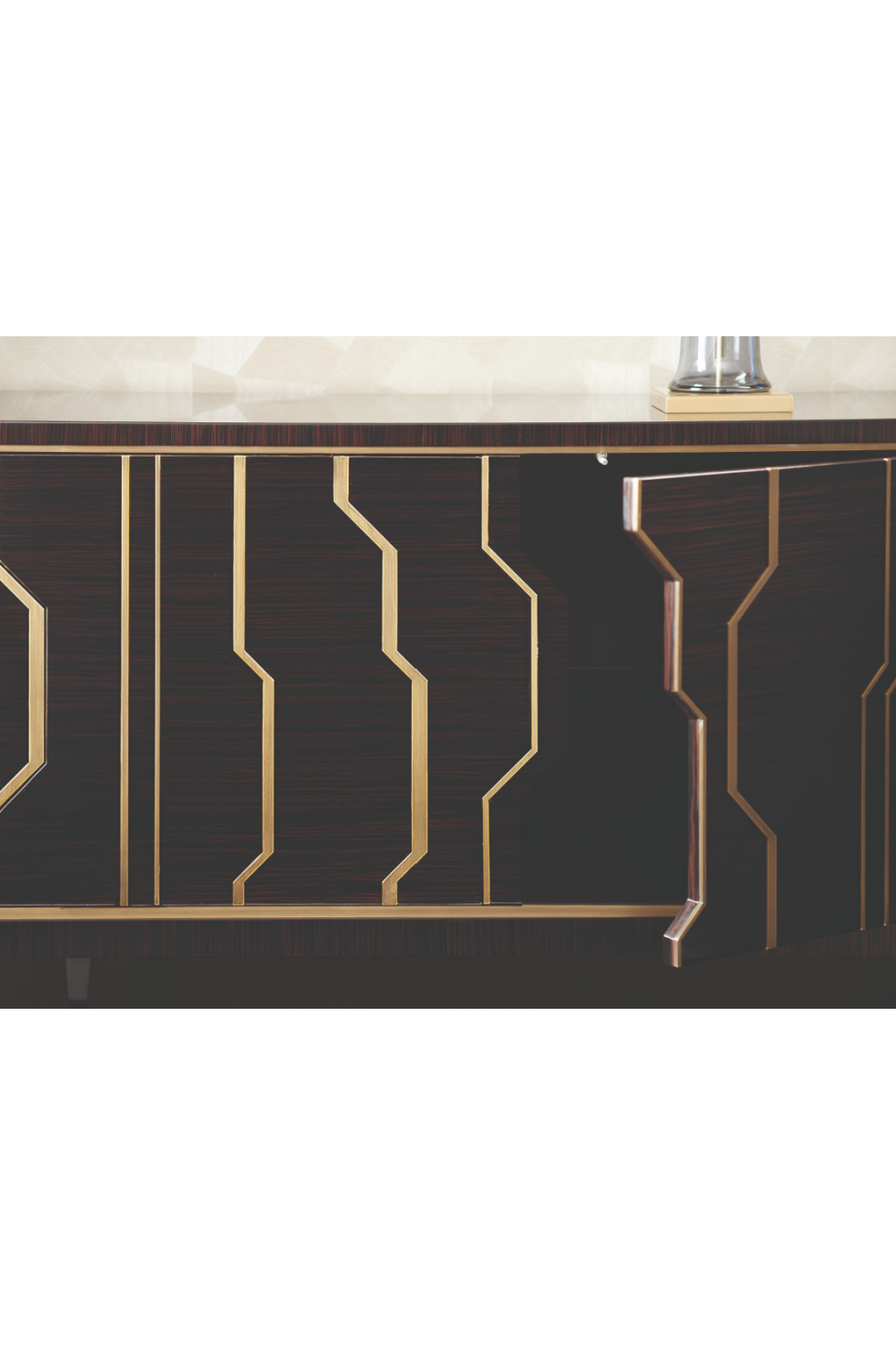 Black Wooden Credenza | Caracole The Skyline | Caracole.eu.com