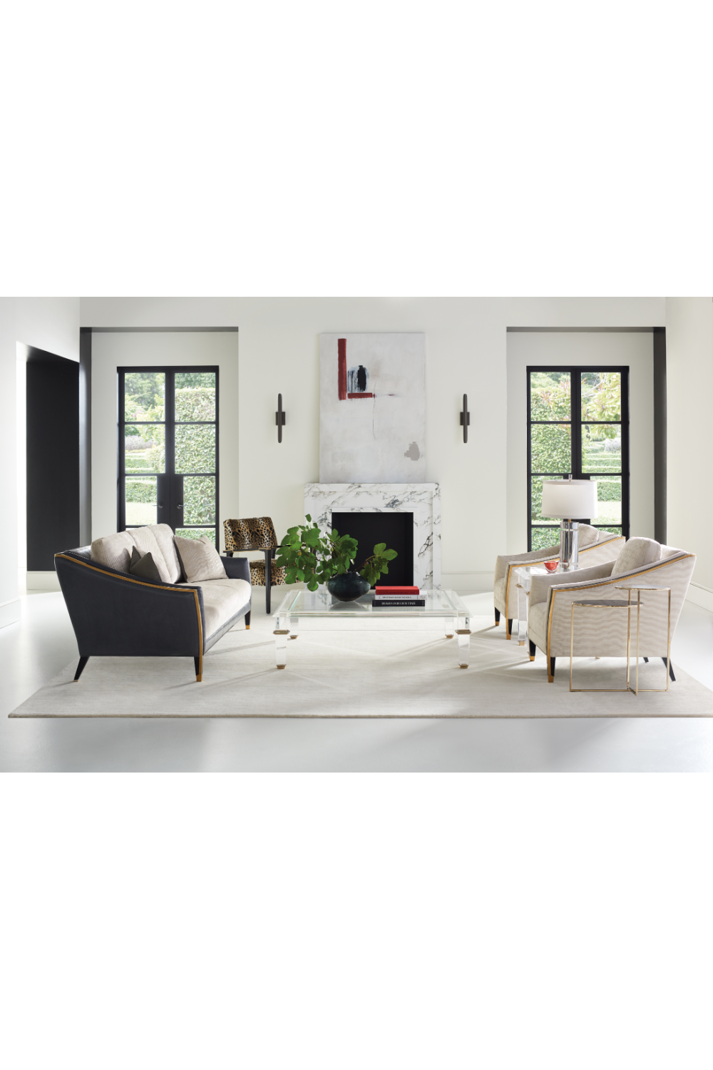 Modern Clear Cocktail Table | Caracole Pierre | Caracole.eu.com