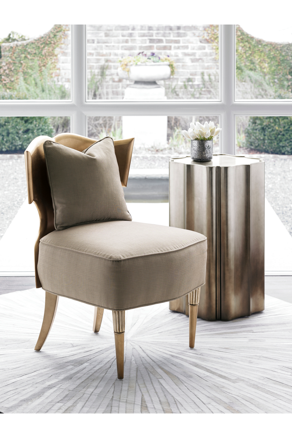 Ombre Modern End Table | Caracole Gold Is Up | Caracole.eu.com