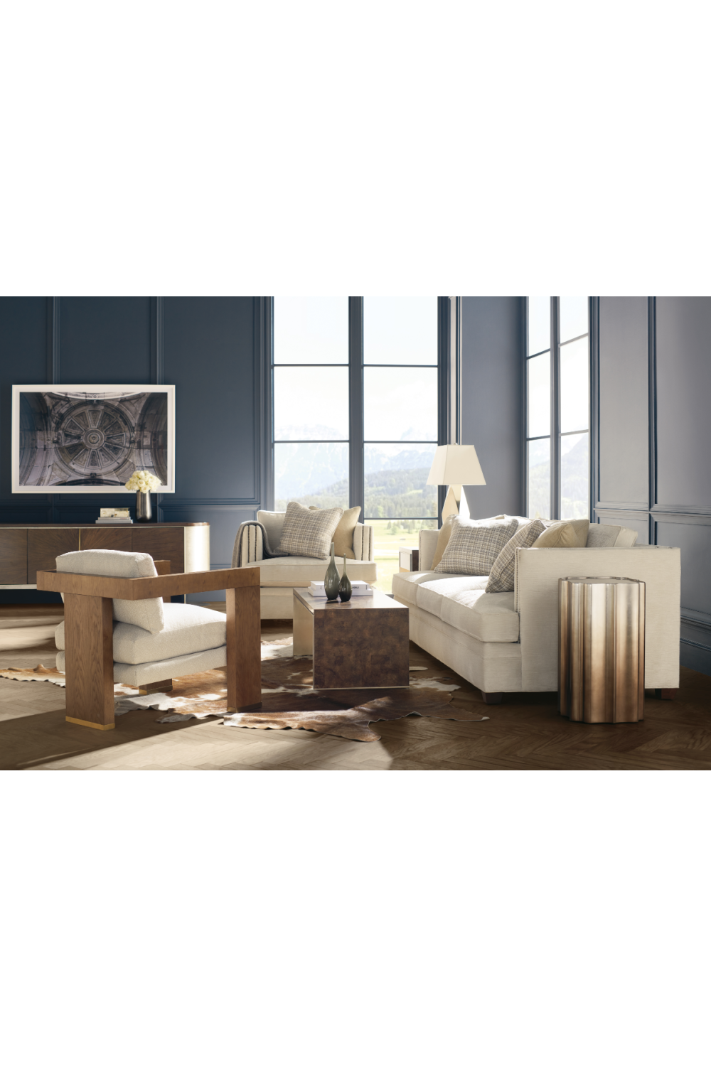 Ombre Modern End Table | Caracole Gold Is Up | Caracole.eu.com