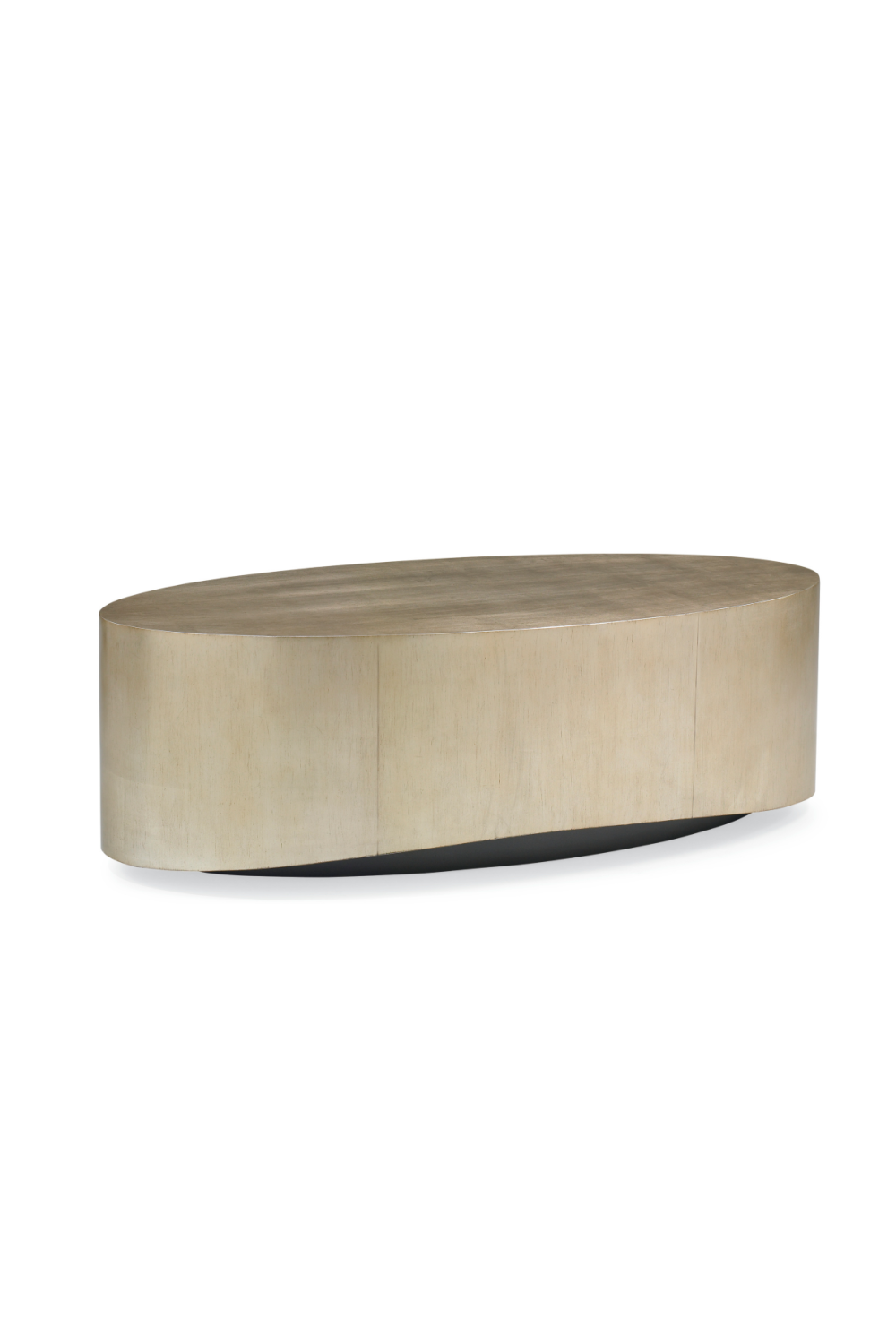 Metallic Leaf Coffee Table | Caracole Come Oval Here | Caracole.eu.com