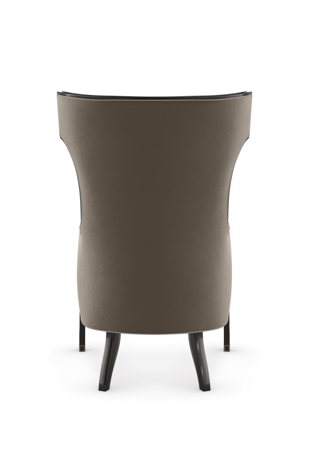 Gray Velvet Wingback Chair | Caracole Wing Tip | Caracole.eu.com