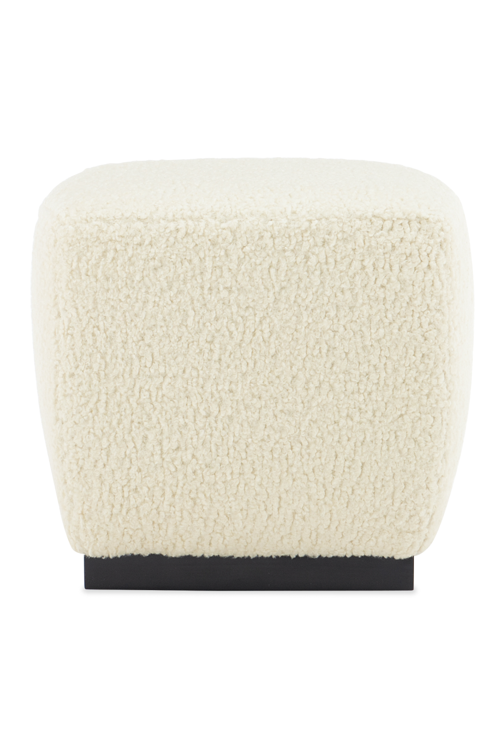 White Square Ottoman | Caracole Marshmallow | Caracole.eu.com