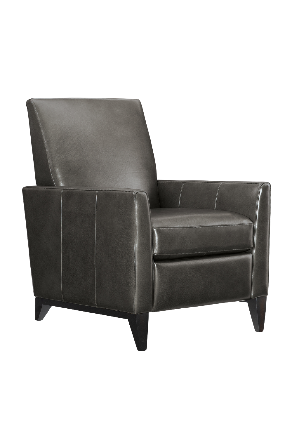 Black Leather Reclining Chair | Caracole Lean On Me | Caracole.eu.com