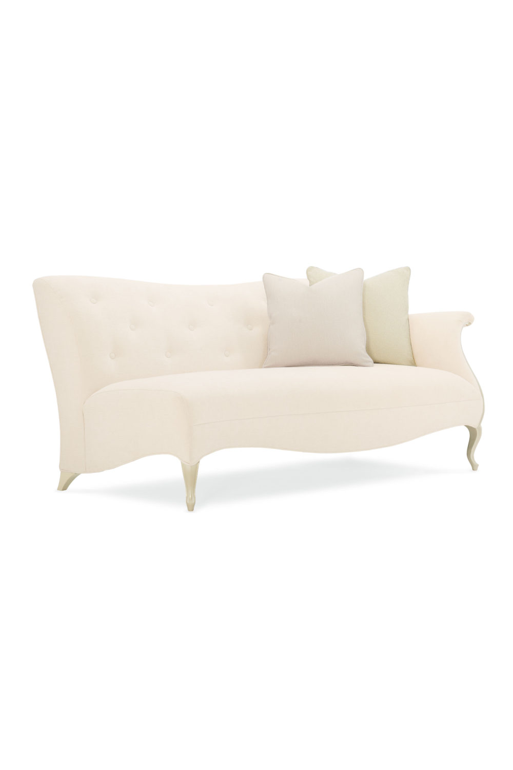 Scrolled Arm Loveseat | Caracole Two To Tango | Caracole.eu.com