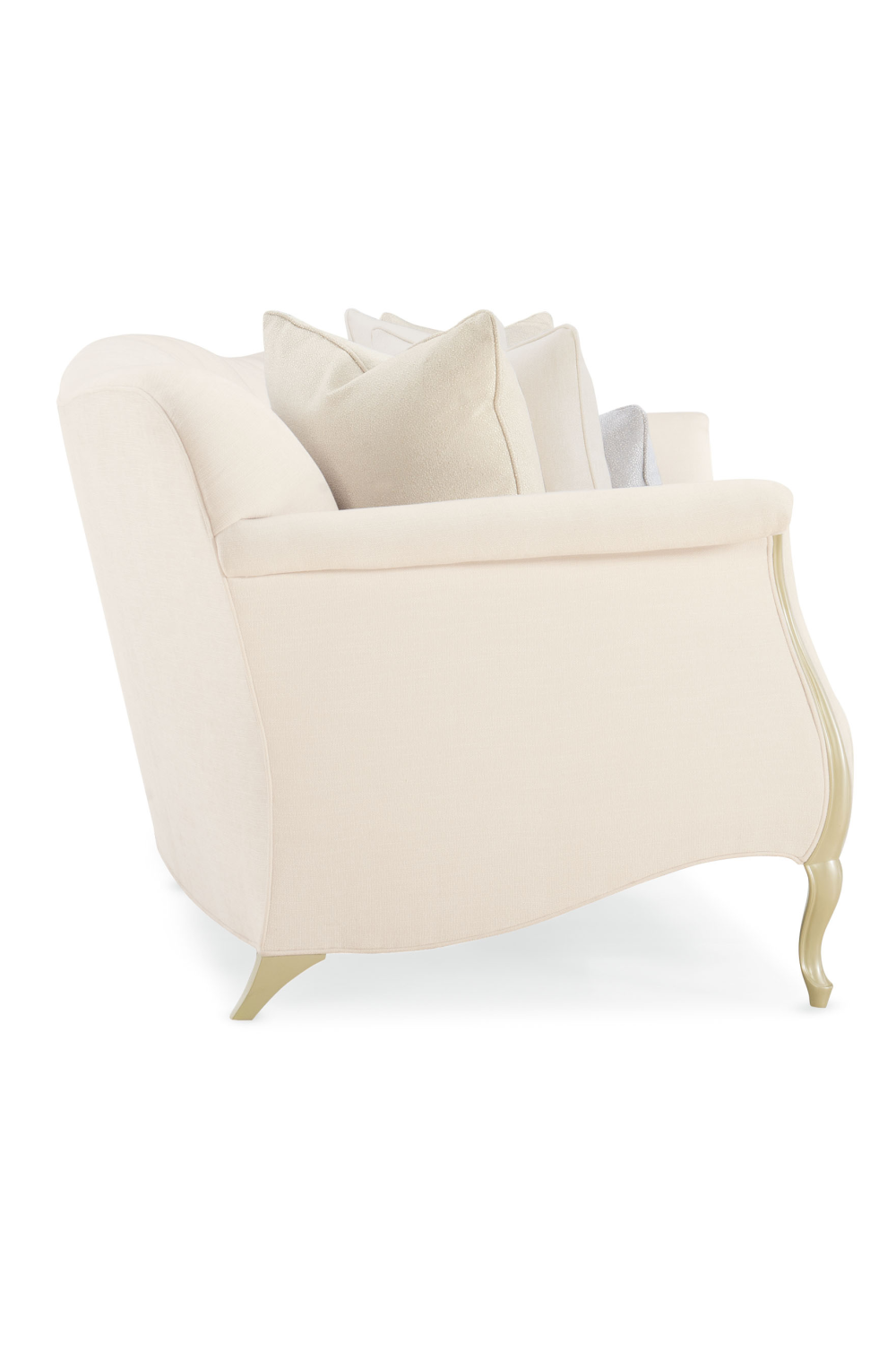 Scrolled Arm Loveseat | Caracole Two To Tango | Caracole.eu.com