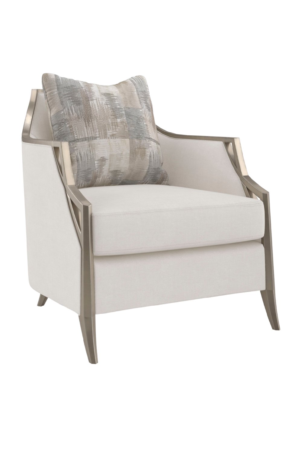 Sloping Arm Lounge Chair | Caracole X Factor | Caracole.eu.com