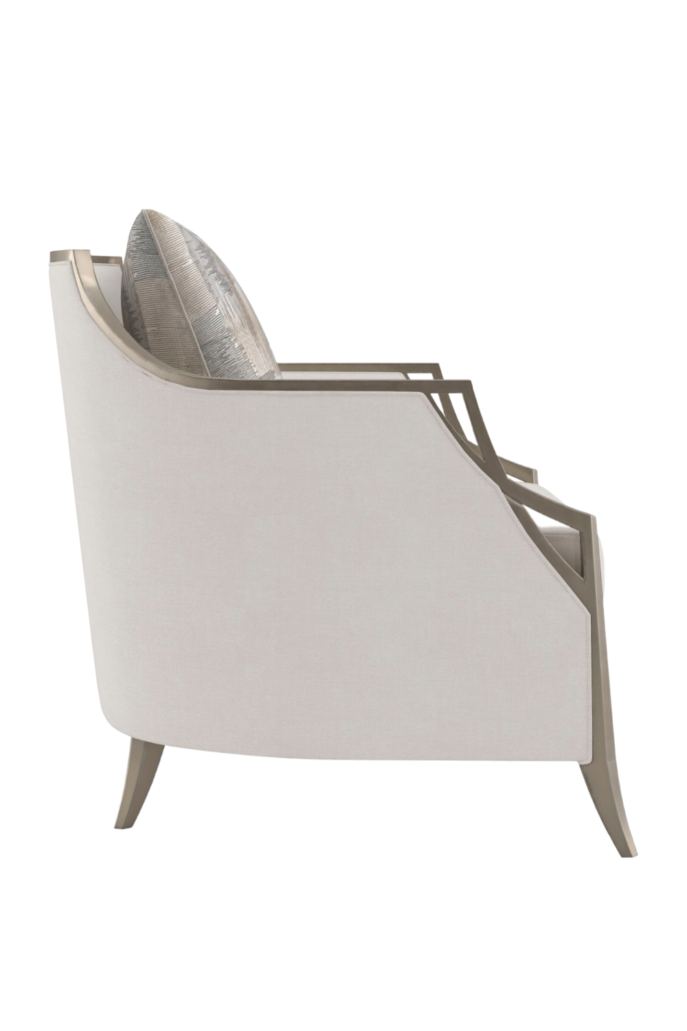 Sloping Arm Lounge Chair | Caracole X Factor | Caracole.eu.com