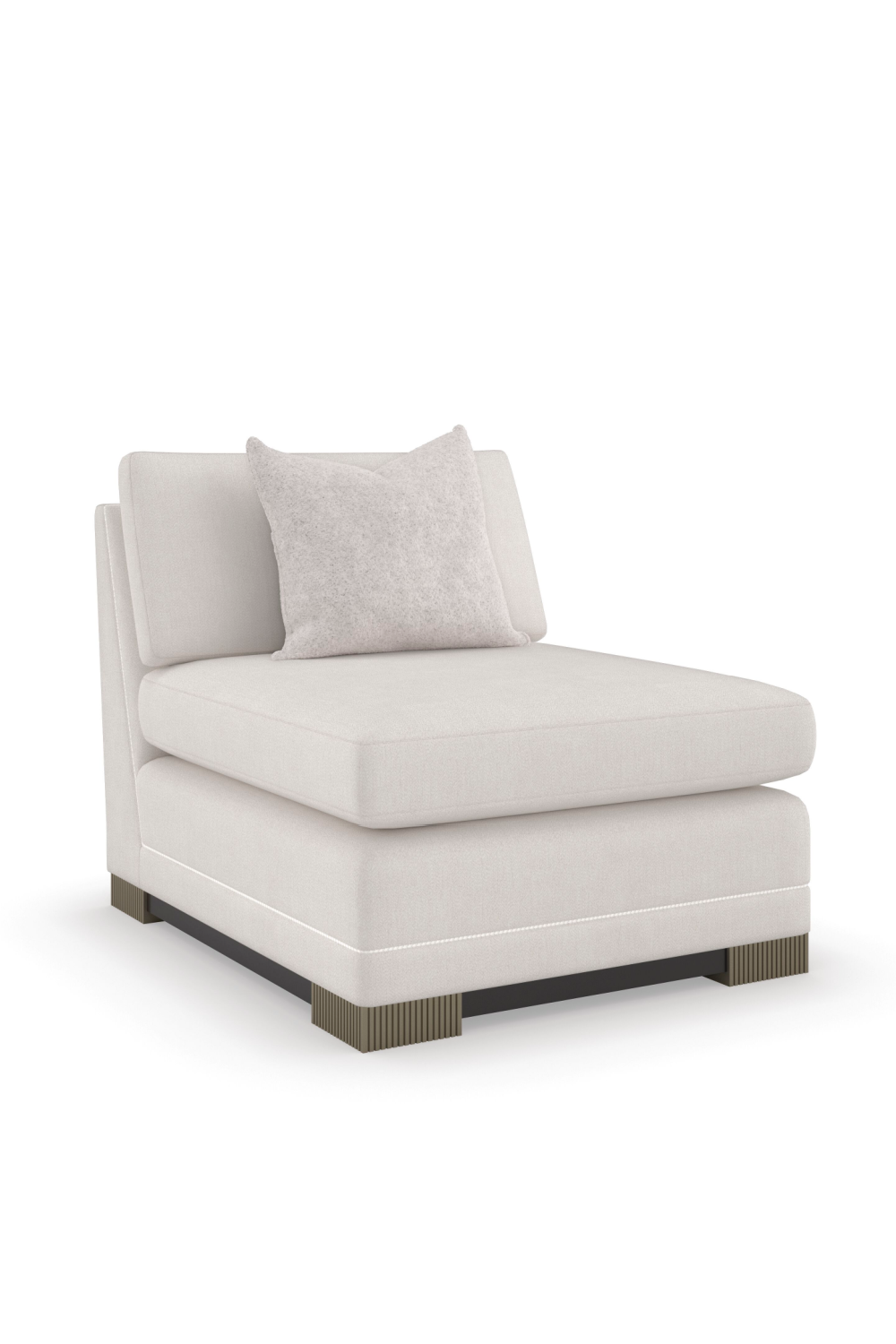 Modern Chenille Modular Sofa | Caracole Deep Retreat | Caracole.eu.com