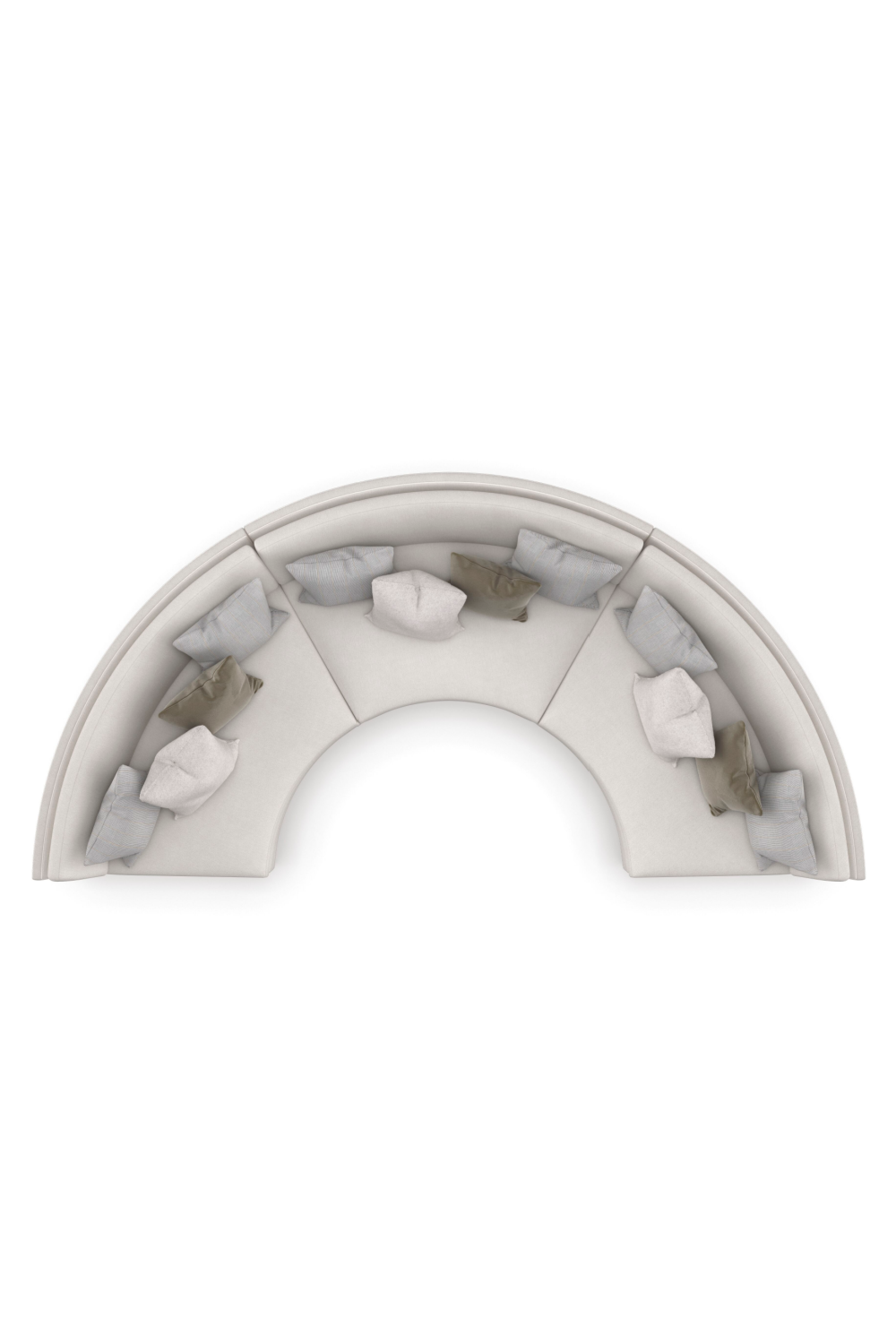 Modern Chenille Modular Sofa | Caracole Deep Retreat | Caracole.eu.com