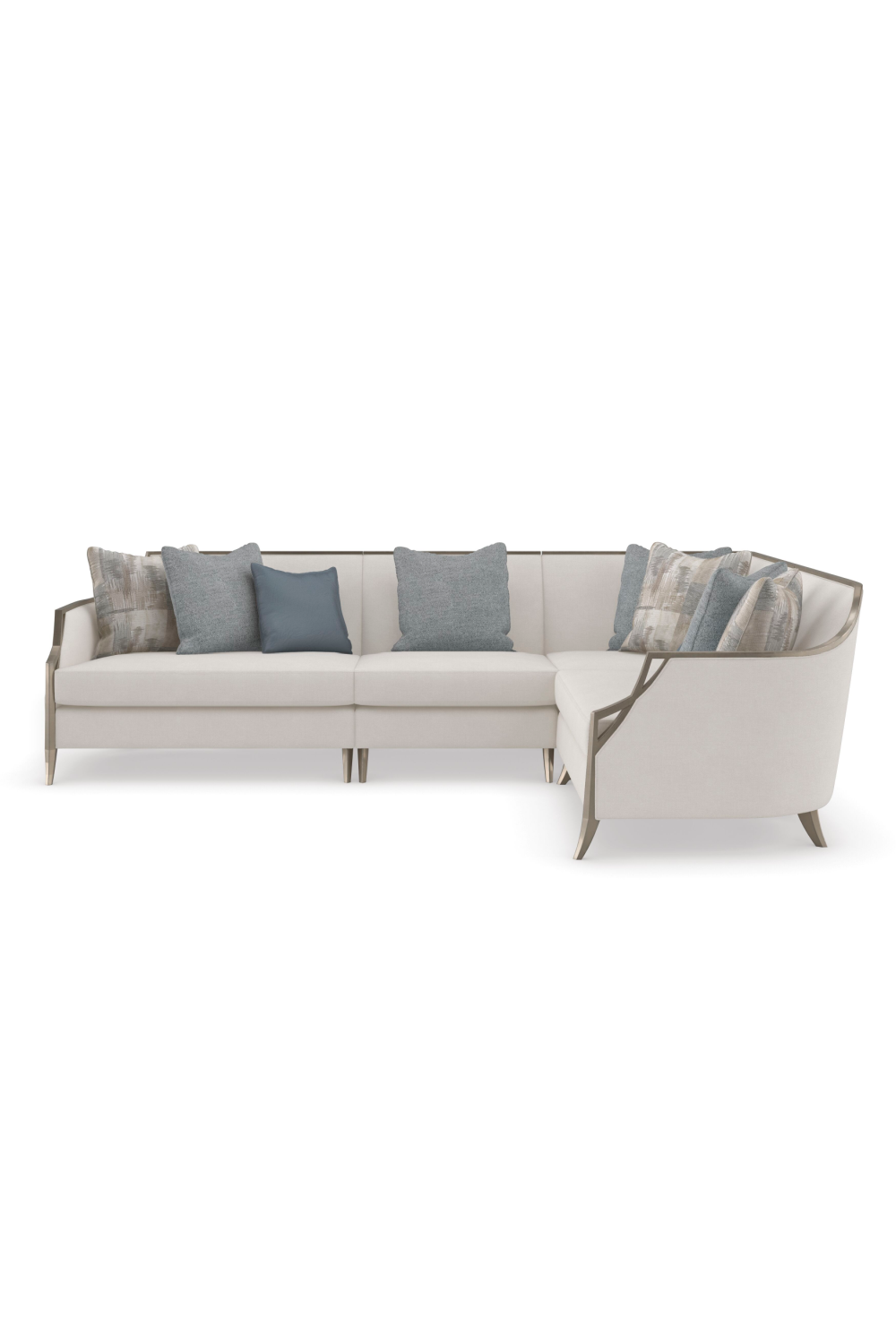 Off-White Sectional Sofa | Caracole X Factor | Caracole.eu.com