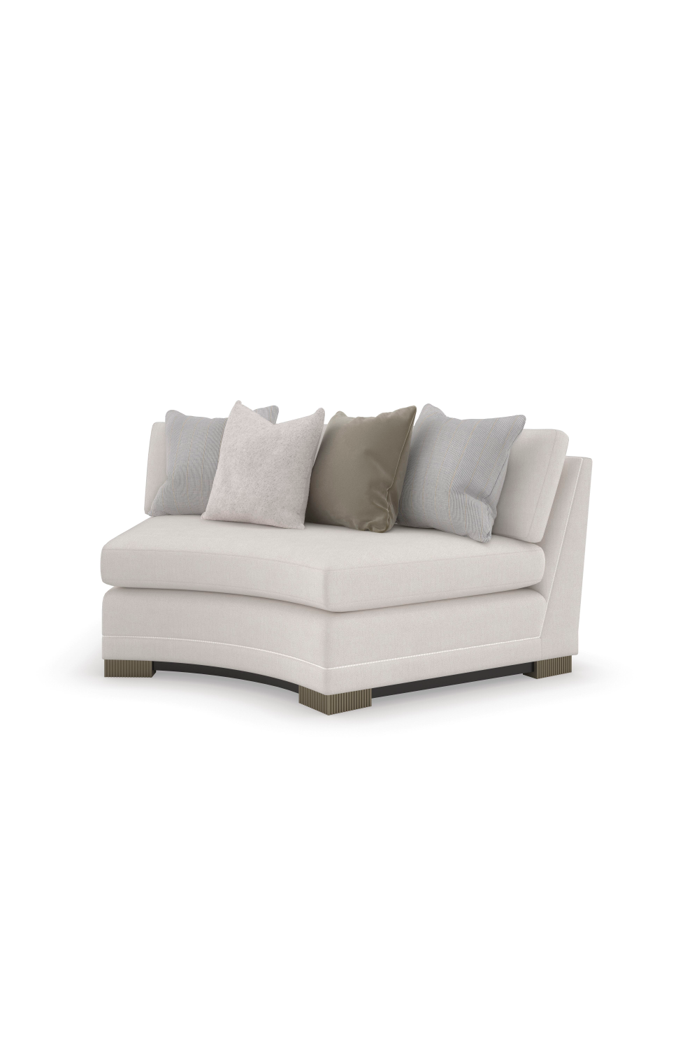 Modern Chenille Modular Sofa | Caracole Deep Retreat | Caracole.eu.com