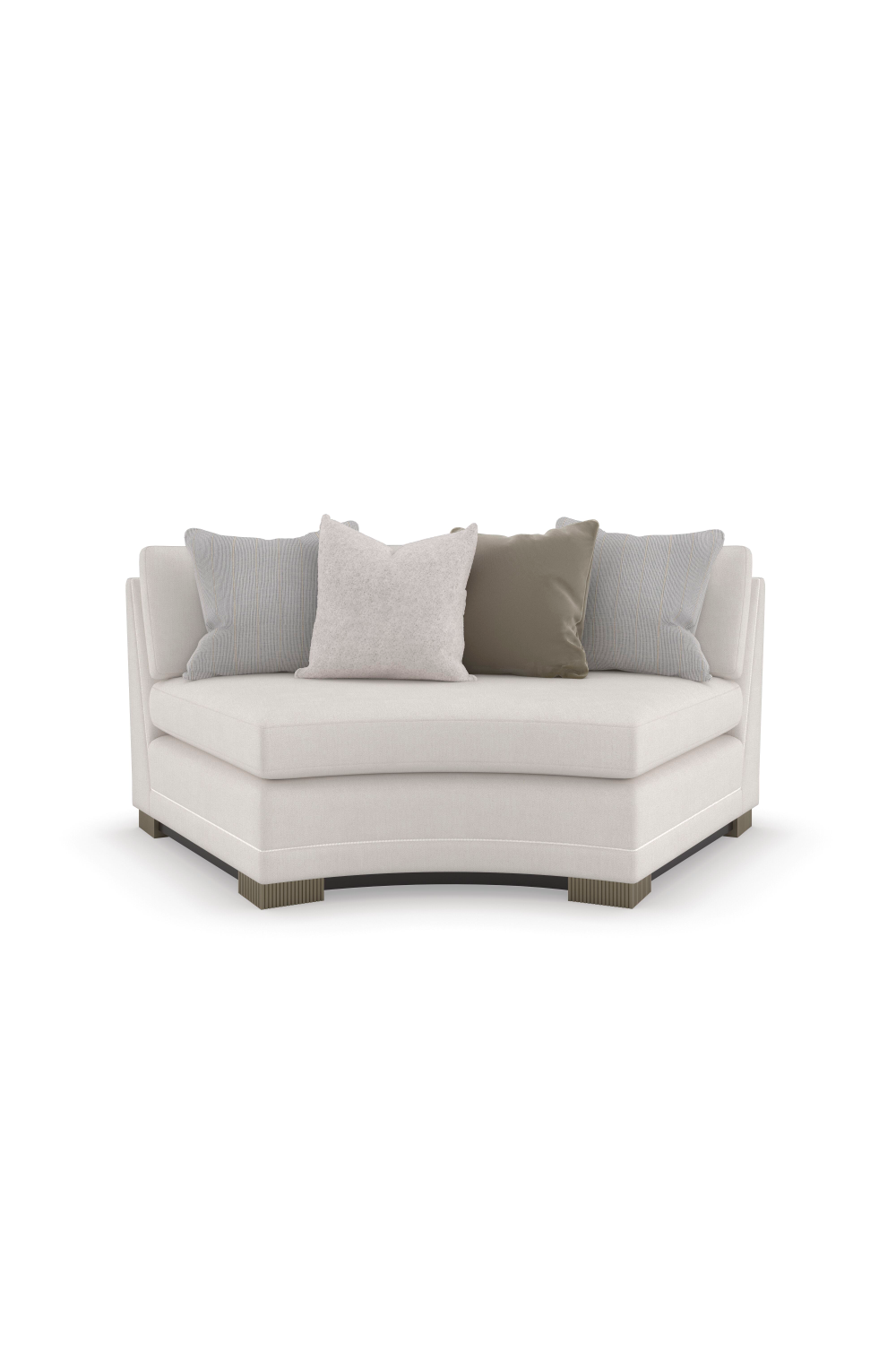 Modern Chenille Modular Sofa | Caracole Deep Retreat | Caracole.eu.com