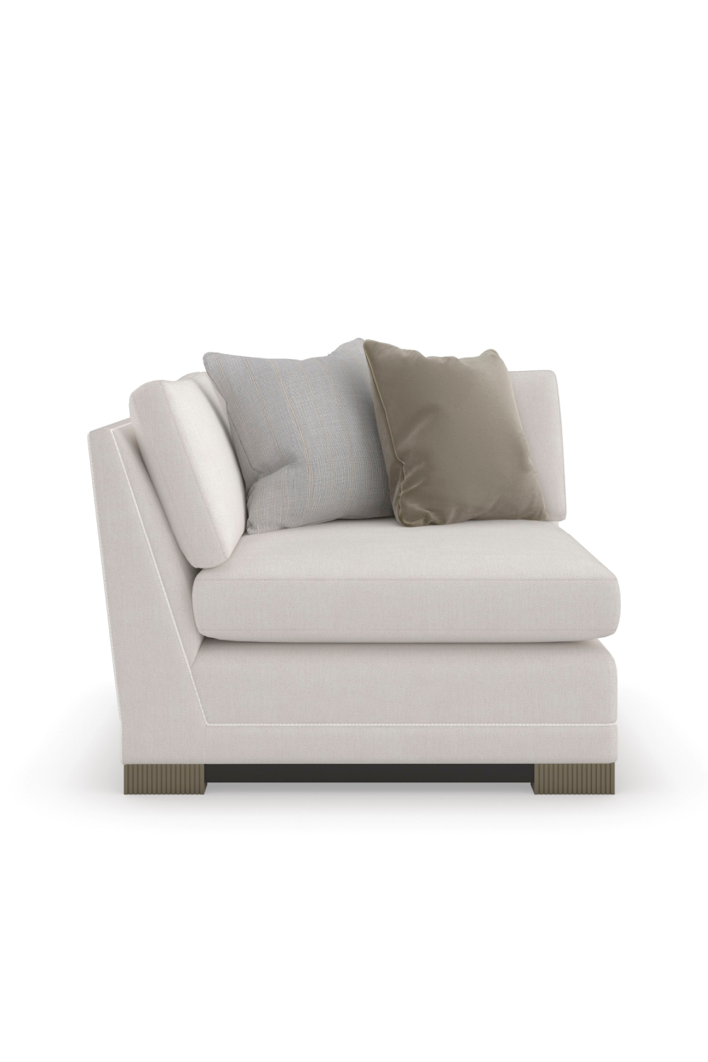 Modern Chenille Modular Sofa | Caracole Deep Retreat | Caracole.eu.com