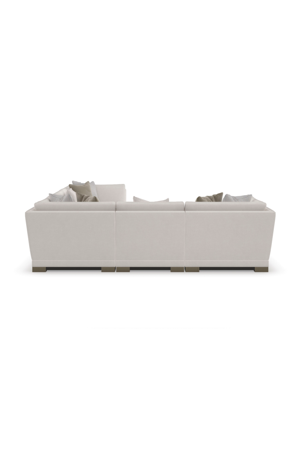 Modern Chenille Modular Sofa | Caracole Deep Retreat | Caracole.eu.com