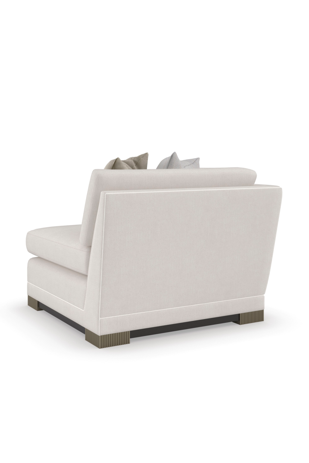 Modern Chenille Modular Sofa | Caracole Deep Retreat | Caracole.eu.com