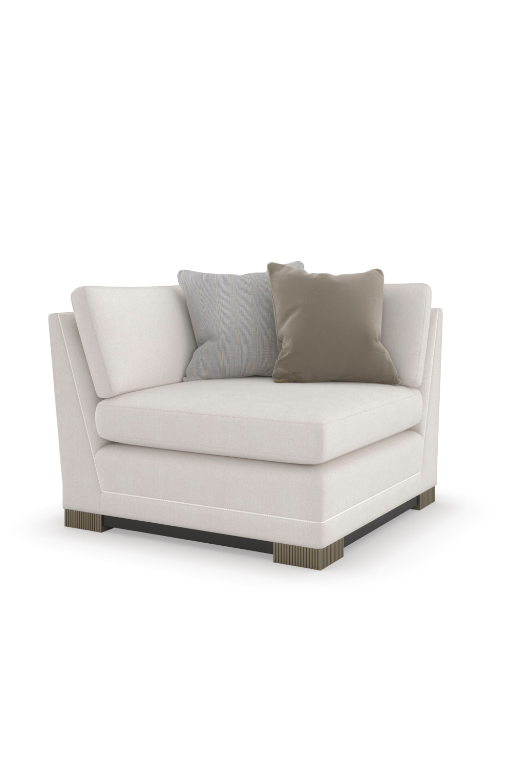 Modern Chenille Modular Sofa | Caracole Deep Retreat | Caracole.eu.com