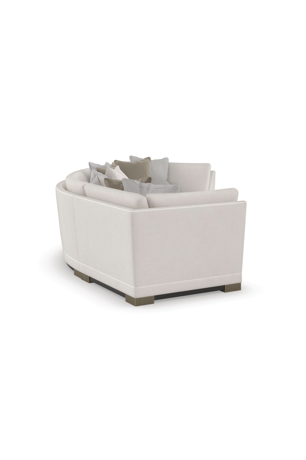 Modern Chenille Modular Sofa | Caracole Deep Retreat | Caracole.eu.com