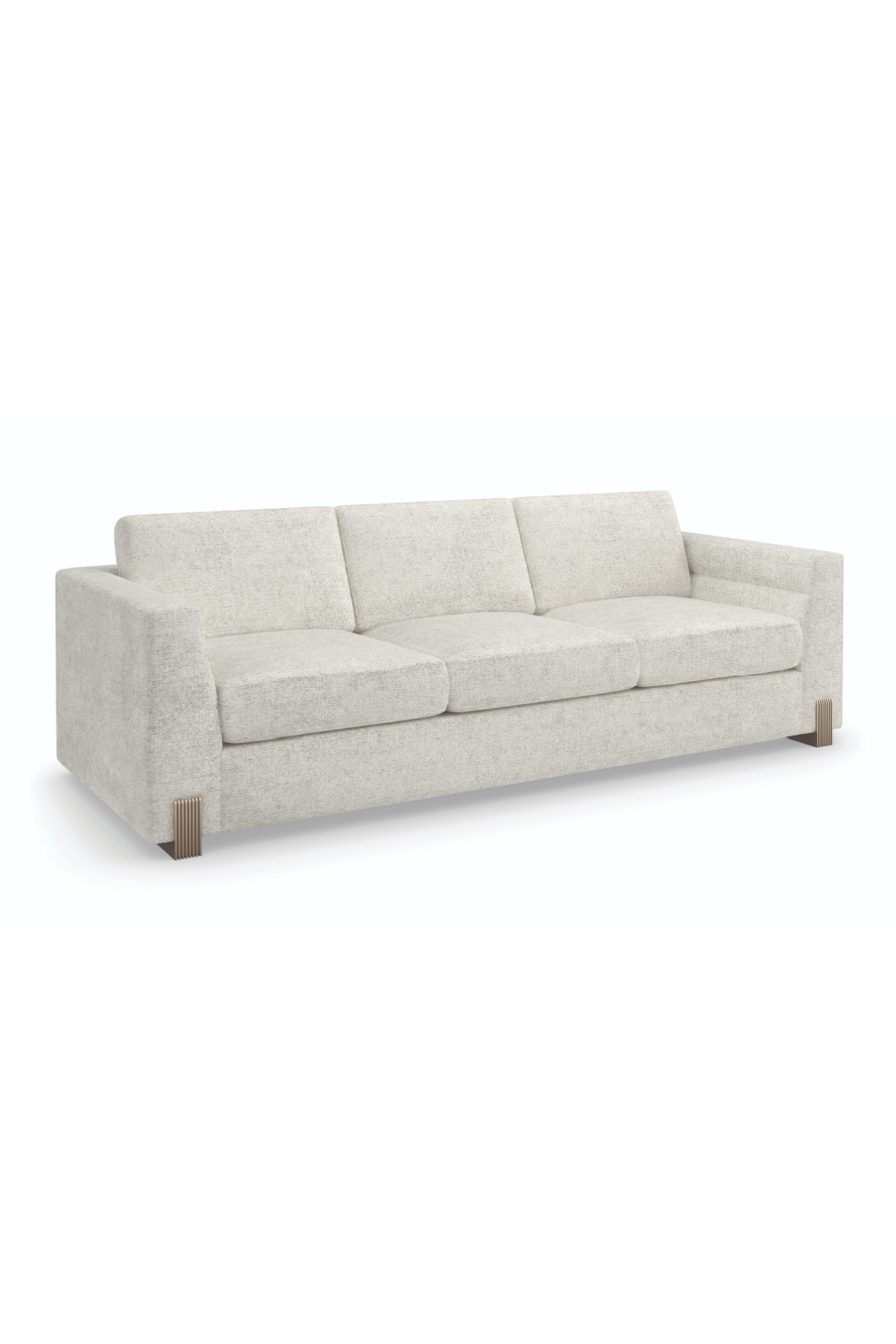 Neutral Toned Modern Sofa | Caracole Counter Balance | Caracole.eu.com
