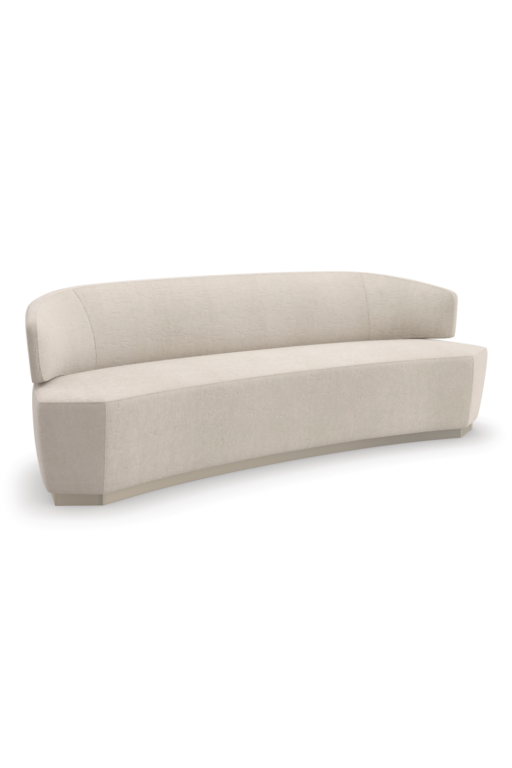Curved Velvet Sofa | Caracole Olympia | Caracole.eu.com