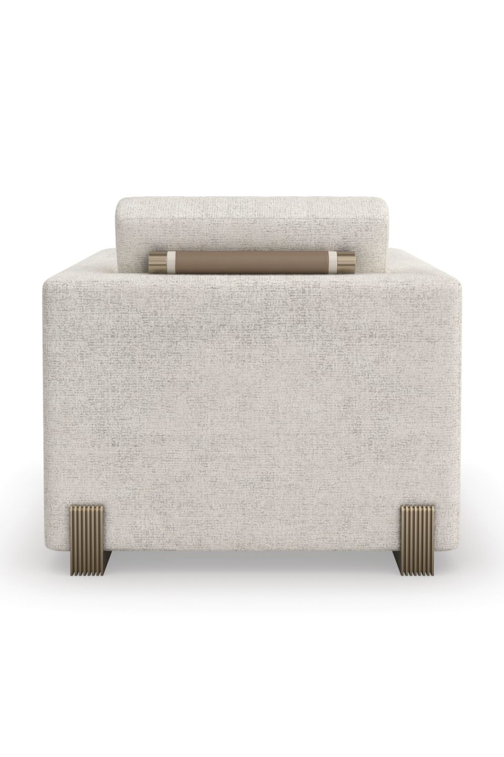 Woven Fabric Lounge Chair | Caracole Counter Balance | Caracole.eu.com