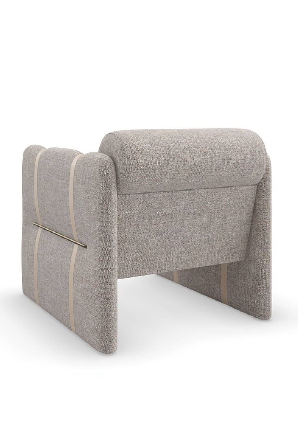 Taupe Lounge Armchair | Caracole Cigar Club | Caracole.eu.com