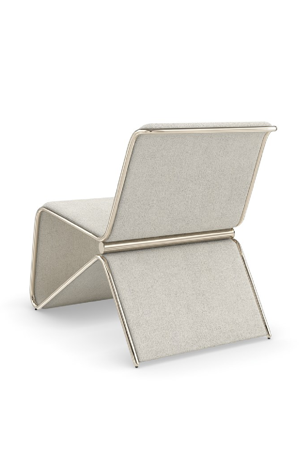 Modern Sculptural Lounge Chair | Caracole Parallax | Caracole.eu.com